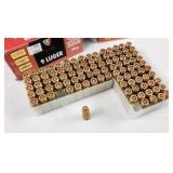 99 Rds. Fiocchi 9mm 130gr FMC Ammo