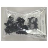 4 Sets Matte Black Scope Mount Rings & 1 Base Set