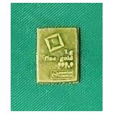 Valcambi 1g .9999 Fine Gold Bar
