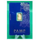 Pamp 2.5g .9999 Gold Bar Assay Sealed