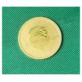 2018 1/2g .9999 Gold Australian $2 Kangaroo