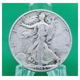 1945 Walking Liberty Half Dollar