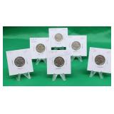 6 - 1935 to 1938 Buffalo Nickels