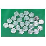25 1964 BU Roosevelt 90% Silver Dimes