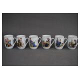 1982 & 1985 Norman Rockwell Collector Mug Sets