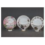 3 English Bone China Cup and Saucer Sets