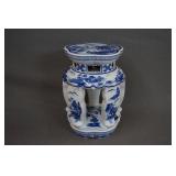 Blue Willow Porcelain 16" Bombay Plant Stand