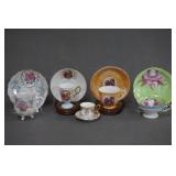 5 Fine China Demitasse Cup and Saucer Sets