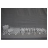 Craftsman Old Bamboo 70pc. Crystal Stemware Set