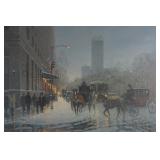 G. Harvey Ltd. Ed. S/N Print The Plaza, New York