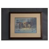 G. Harvey S/N Print Saturday Night Poker Palace