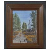 East Texas Woodland Fire Tower Print