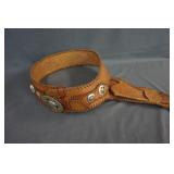 Custom Leather Left Hand Western Revolver Holster