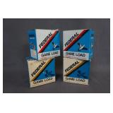 4 Boxes Federal 12ga #8 Game Load Shotgun Shells