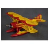 Shell Pipeline Patrol Biplane Diecast Model
