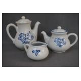 Pfaltzgraff Yorktown Coffee Pot Tea Pot Gravy Boat