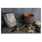 NAHC Hard Shell Backpack and Sportsman Bucket