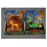 2 Disney junior The lion Guard Accessory Figures