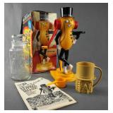 Mr. Peanut Peanut Butter Maker, Cup and Jar