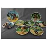 Knowles Wizard of Ox Collector Plate Set