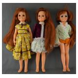1968 Ideal Crissy Dolls with Growing Hair
