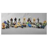 34 Loose 3 1/2" Action Figures