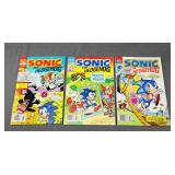 Archie Comics Group Sonic Comics #0 #10 #11