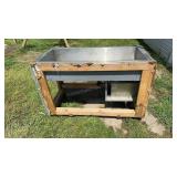 Stainless Elec Drink Cooler Station