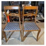 Pair of Wood Chairs