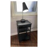 Powered Side Table w/ Lamp