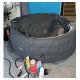 Inflatable Spa Buyer Must Remove From Basement