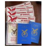 FOE Eagles plates & Books