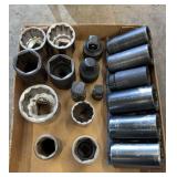 Assortment of Large Sockets