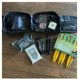 Camping Gear Bag & Tent Stakes