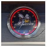 Skat Pack Neon Clock