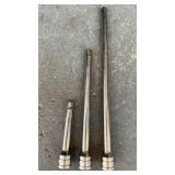 Snapon 1/2 Drive Extensions sx5 Sx10sx15