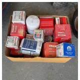 Box of Oil & Fuel Filters