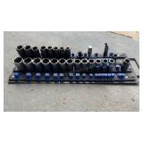 3/8 & 1/2 Drive Sockets on Rail