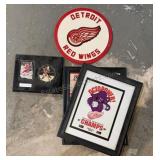 Redwings plaque & More