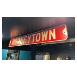 Hockey Town Metal Sign