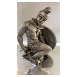 Gladiator with chipped foot 12ï¿½ tall