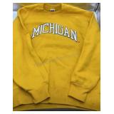Vintage U of Michigan Crew Neck Sweatshirt SzXL