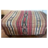 Vintage ottoman needs cleaning 30ï¿½ x 22ï¿½ x 15ï¿½