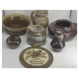 Fired Clay items.