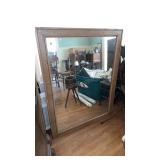 Square wood mirror 35ï¿½ x 45ï¿½