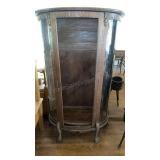 Antique cabinet, missing front glass, no shelves