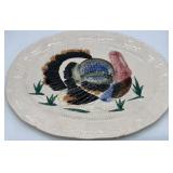 Vintage Made In Japan Turkey Platter 18ï¿½x14ï¿½