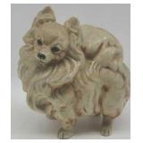 Pomeranian Dog Figurine Mitzi Kay Finch 10"