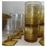 Vintage Yellow Glassware