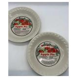 Apple Pie Baking Dishes